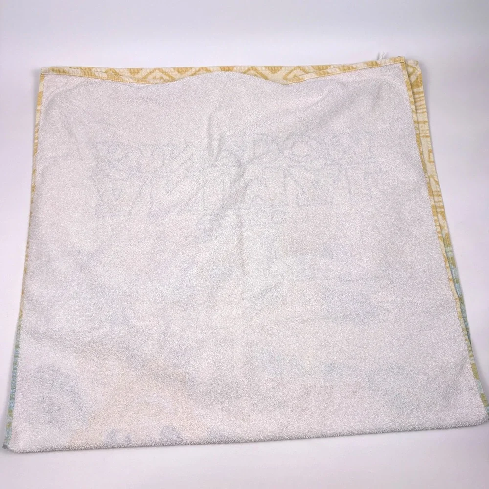 VTG Disney Parks Animal Kingdom Oversized Heavy Weight‎ Beach Towel Fab 5 Mickey